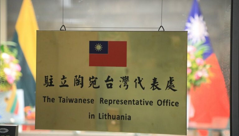 Taivāna oficiāli atklāj pārstāvniecību Lietuvā