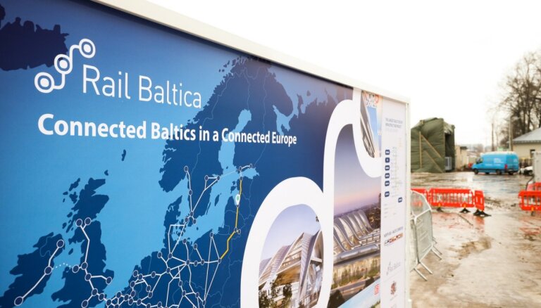 Saeima konceptuāli atbalsta 'Rail Baltica' likumprojektu