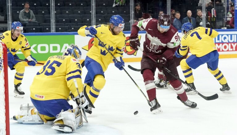 Сборная Латвии дала бой шведам, но проиграла и осталась без четвертьфинала