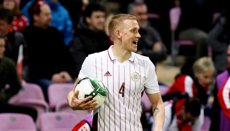 Latvijas futbola izlase pārbaudes spēlē viesos spēkojas ar Gruziju