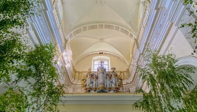Foto: Viena no dižākajām lauku baznīcām Latvijā – Skaistkalnes baznīca