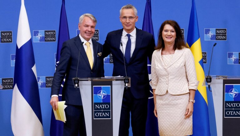 Igaunijas parlaments ratificē protokolus par Somijas un Zviedrijas iestāšanos NATO