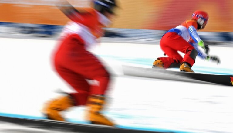 XXIII Ziemas olimpisko spēļu rezultāti snovbordā vīriešiem paralēlajā milzu slalomā (24.02.2018.)