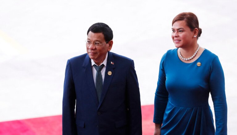 Dutertes meita kandidēs uz Filipīnu viceprezidentes amatu