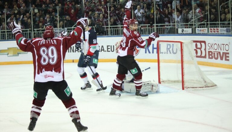 Rīgas 'Dinamo' gūst pārliecinošāko uzvaru pēdējās sezonās