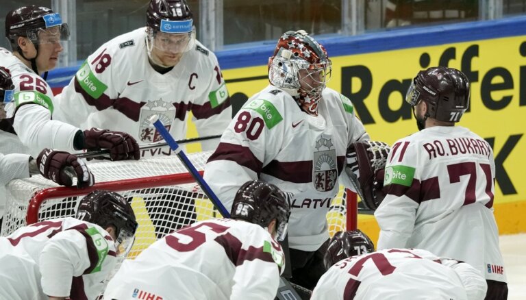 Latvijas hokejistiem PČ turpinās ar svarīgu spēli pret Austriju