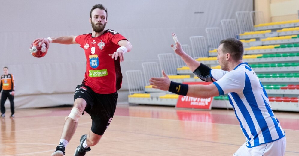 Loss of Dobele ‘Tenax’ and ‘Ogrei’ in the Baltic Handball League game