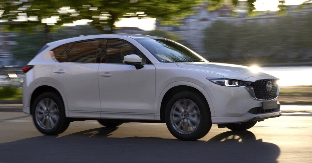 The upgraded ‘Mazda CX-5’ has a number of visual designs