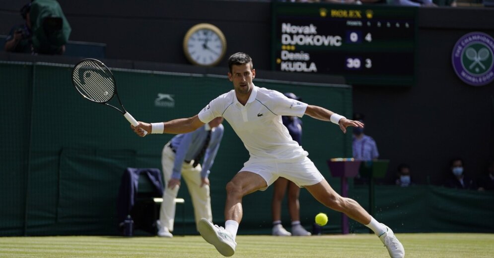 Djokovic wins the 75th round of the Wimbledon tournament in the third round