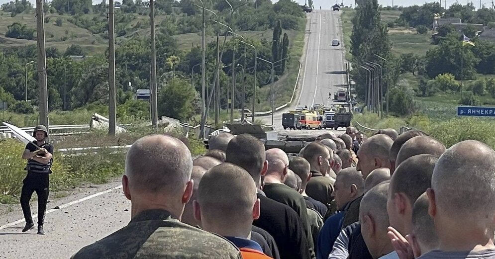 144 Ukrainian soldiers were released in exchange of prisoners of war