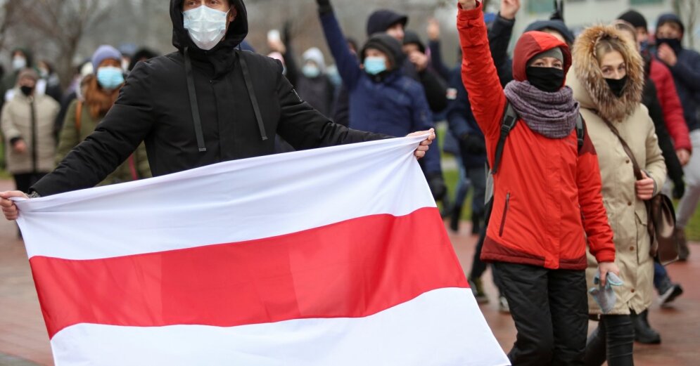 More than 200 detainees in unauthorized protests in Belarus