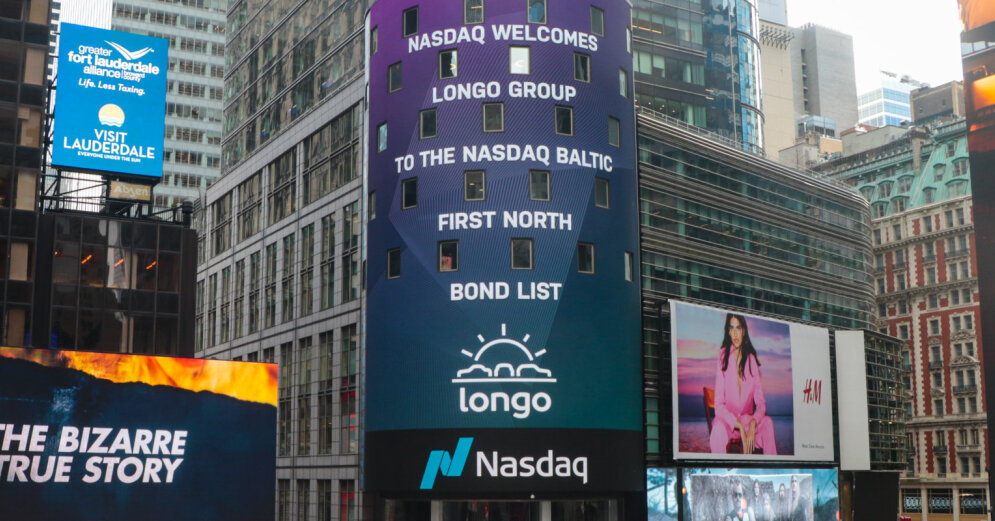 Longo Group bonds are included in the Baltic First North market