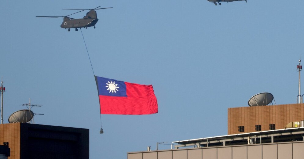 The Taiwanese president has ‘faith’ that the United States will defend the island against the Chinese attack