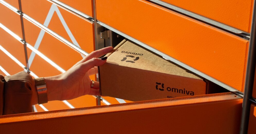 Omniva handled a third more shipments in December than in November