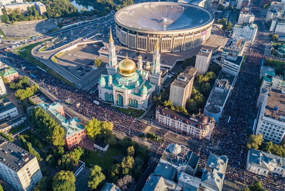 Курбан байрам в москве фото