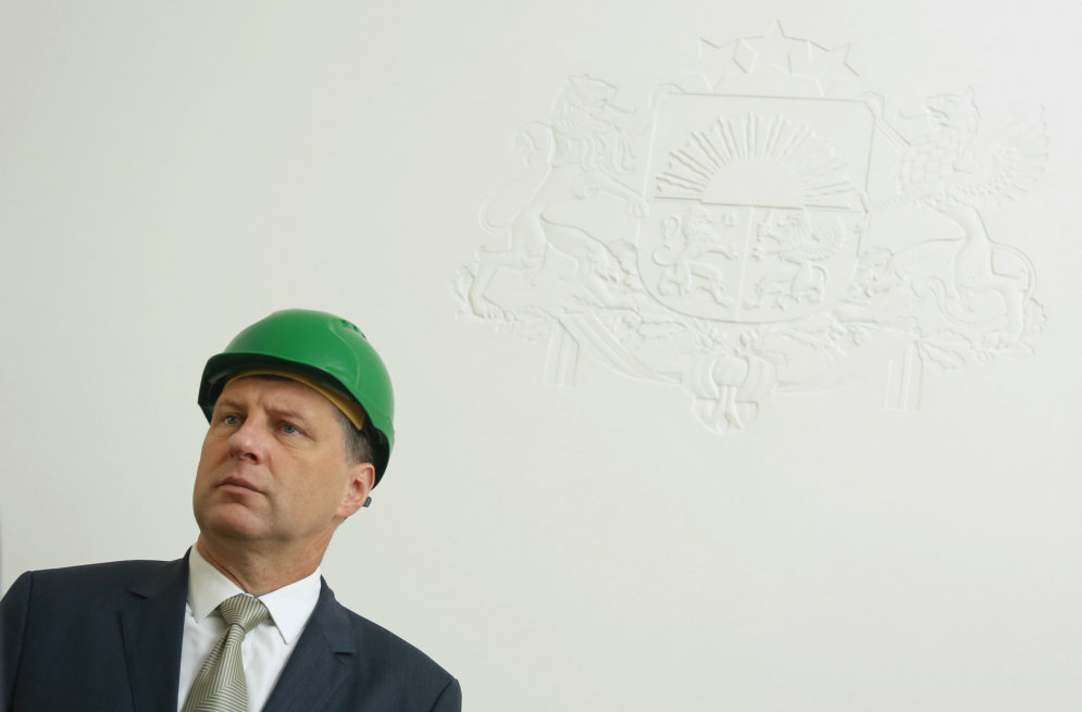 Президент Латвии Раймонд Вейонис посетил свой новый дом
